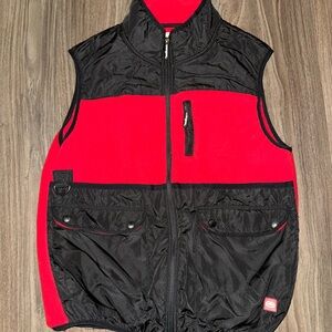 Ecko Unlimited Bold Red and Black Men's Vest